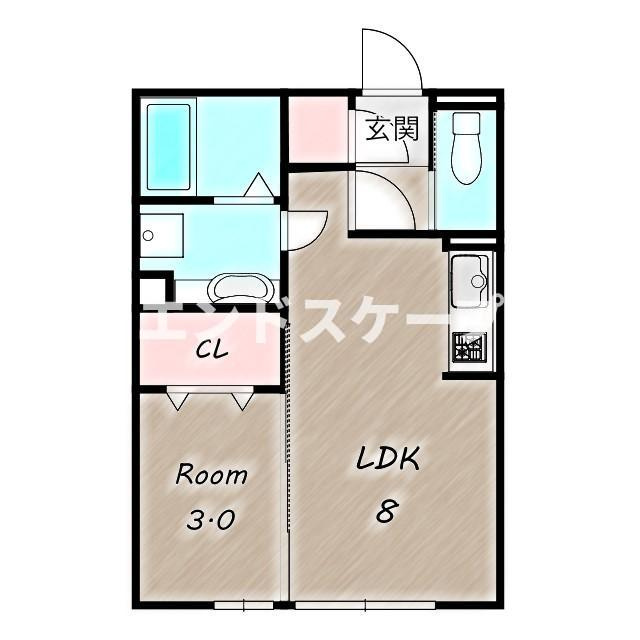 エトワールの間取り|高崎、前橋のお部屋探しはエンドスケープまで！お客様の理想お聞かせ下さい♪