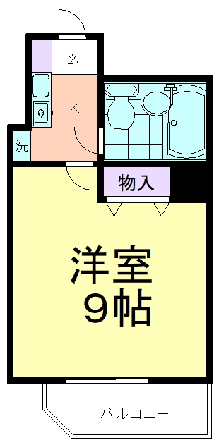 ライオンズマンション東村山第３の間取り