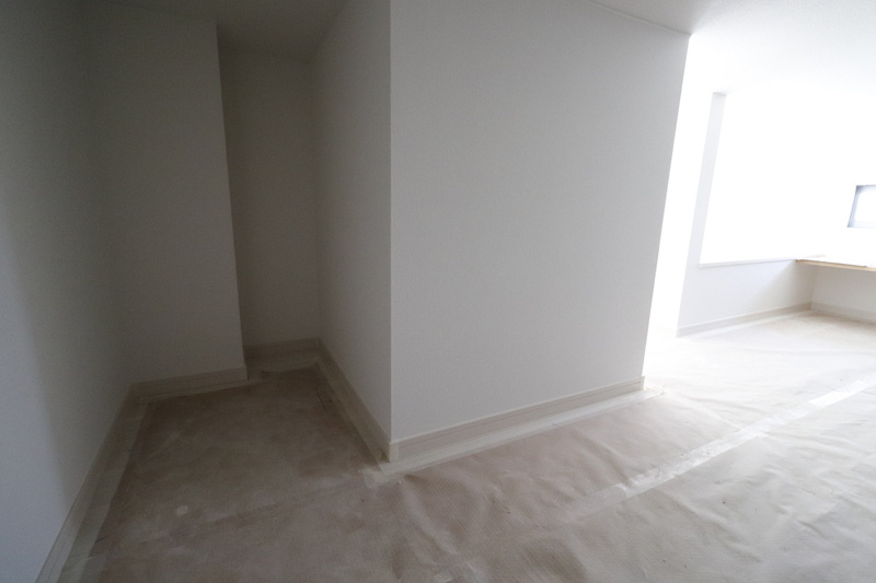 久留米市小頭町のアパートの居間・リビング