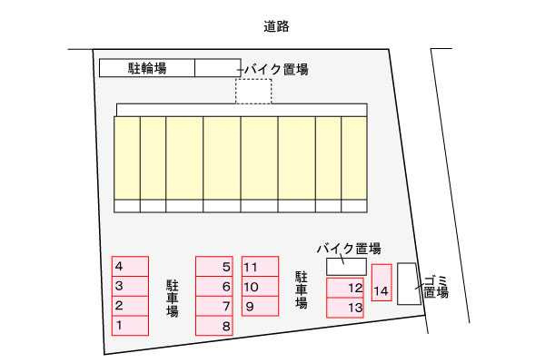 コートポワール国立の駐車場