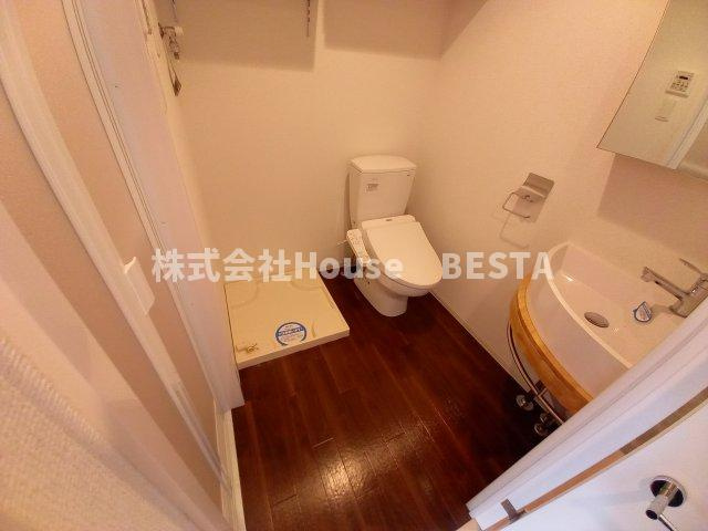 セレニテ神戸元町クレアの洗面所