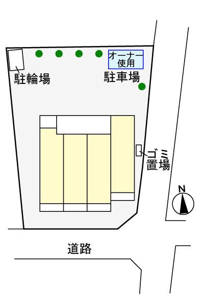 ジオクラース武蔵小金井の駐車場