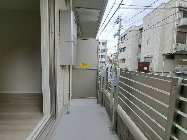 エムライズ西宮のバルコニー