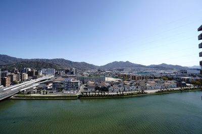 【展望】 | 【上質リノベ】ダイアパレス海田 | 現地（2024年4月1日14：00頃）撮影