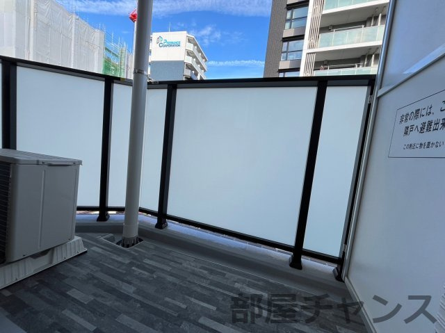 ディアレイシャス大須観音IIIのバルコニー