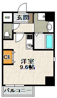 ONLYONE川西小戸の間取り