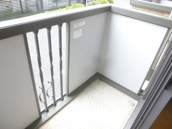 ベルデュールⅡのバルコニー