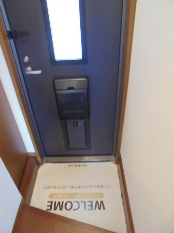 ベルデュールⅡの玄関