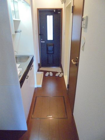 ベルデュールⅡの玄関