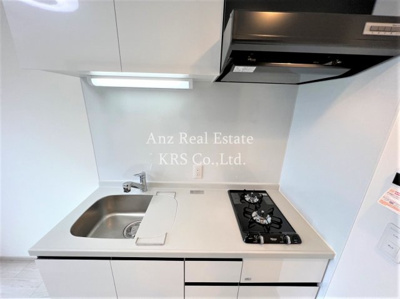 【キッチン】 | エステムコート北堀江Ⅱ | 2口ガスコンロにスシンクライドが付いた便利なキッチンです♪