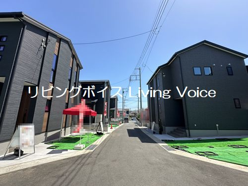 【外観】 | 【仲介手数料０円】秦野市水神町　新築一戸建て　3号棟　全7棟 | 全体【仲介手数料０円】秦野市水神町　新築一戸建て　全7棟