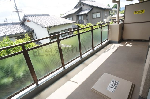 グランドゥール平井のバルコニー