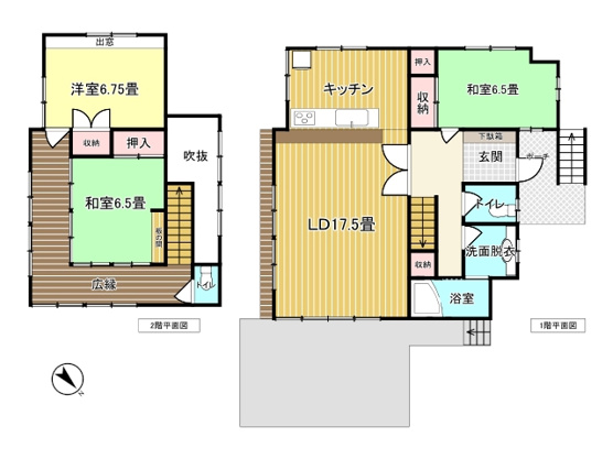 【間取り】 | 宇佐美みのりの村　戸建 | 図面と現況が相違する場合は現況優先と致します。
