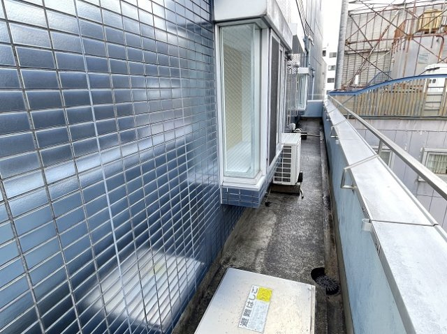 台東区北上野１丁目の賃貸マンションのその他|バルコニー・工事中