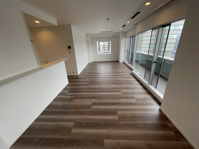 台東区北上野１丁目の賃貸マンションの居間・リビング|工事中
