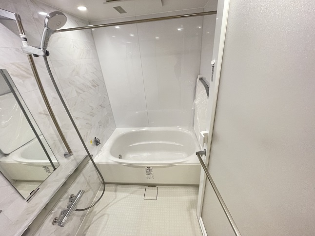 台東区北上野１丁目の賃貸マンションの浴室|工事中