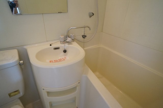 ハイツホリデーの洗面所