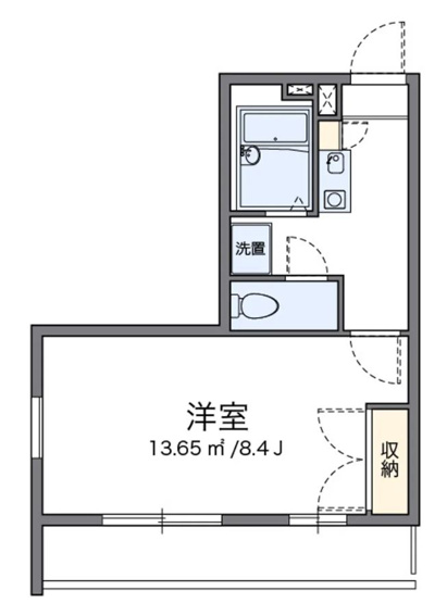 【間取り】 | フォンテーヌⅠ