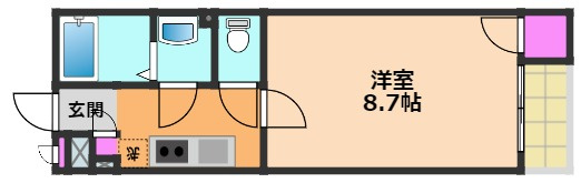【間取り】 | クレイノ欅