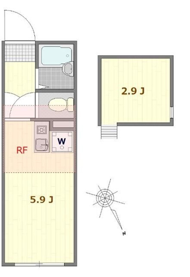 【間取り】 | マーレ八広