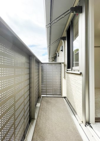 カーサ・フェリオ南佐古のバルコニー