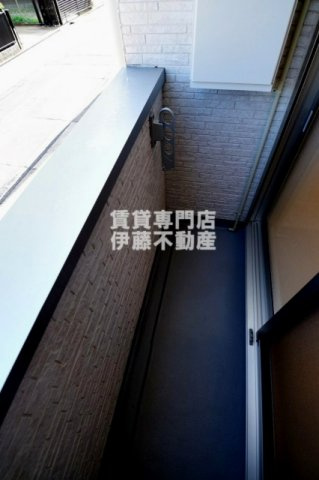 ハーモニーテラス清水Ⅳのバルコニー