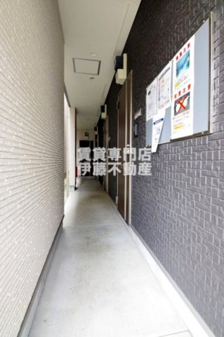 ハーモニーテラス清水Ⅳのエントランス