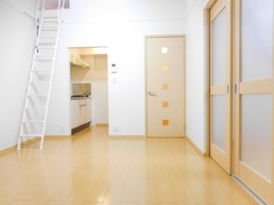【居間・リビング】 | リヴェール ヴィラ | 同物件別部屋のためロフト部分はございます。