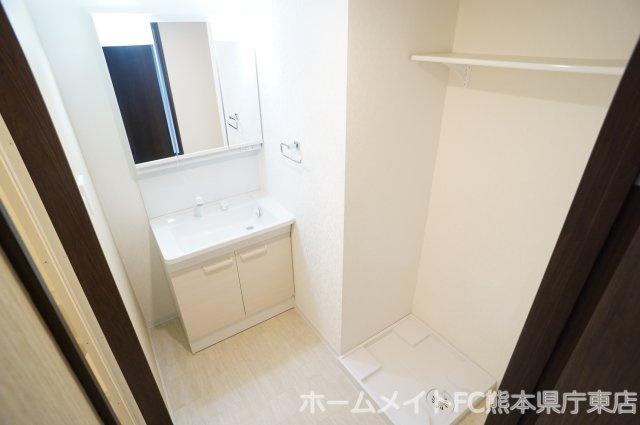 熊本市東区長嶺南２丁目の賃貸マンションの洗面所