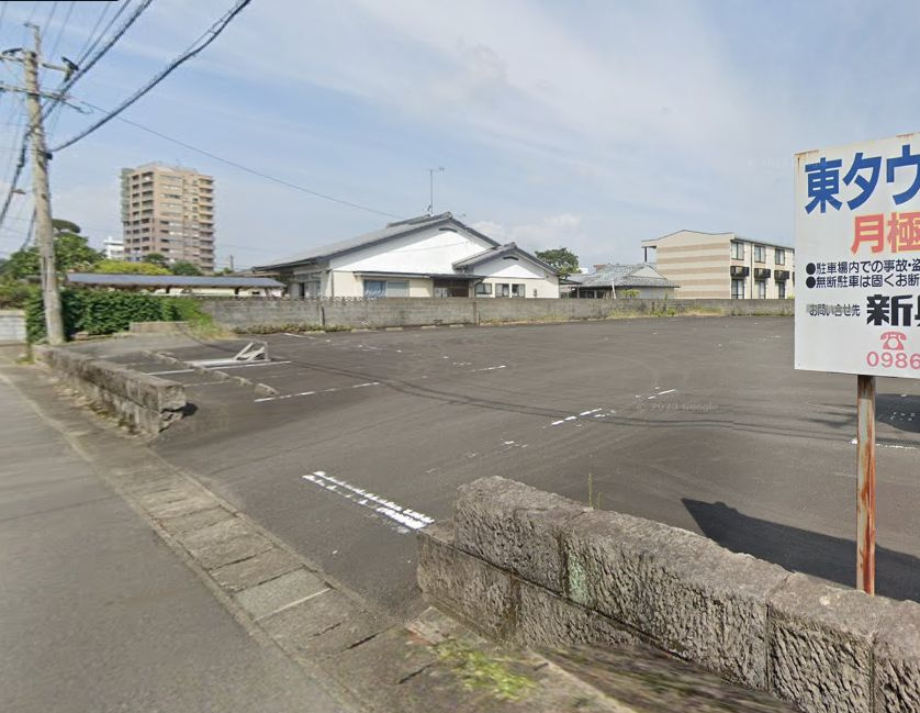 都城市東町の売地の外観