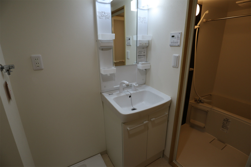 S-FORT船橋海神の洗面所|脱衣スペースもあります