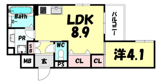 【間取り】 | シンコウベコルン