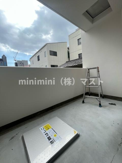 ブリリアントコートクラージュのバルコニー