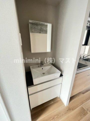 ブリリアントコートクラージュの洗面所