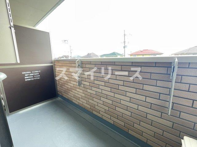 ベルフルールのバルコニー