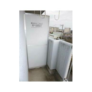 シャトレ新町のバルコニー