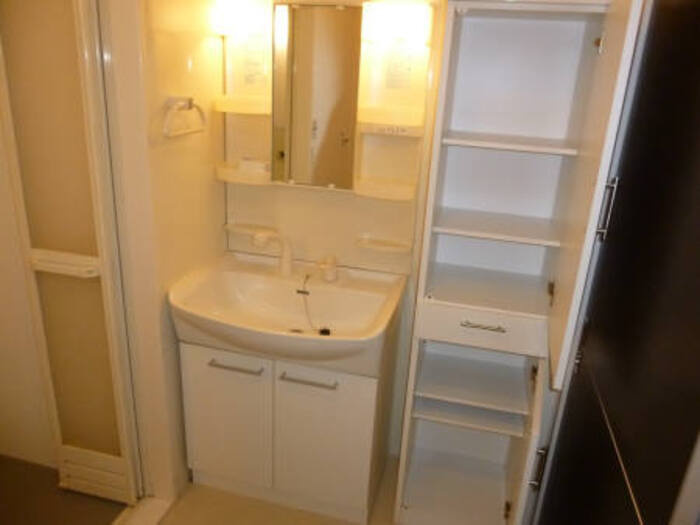 ソレイユの洗面所