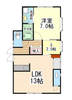 【間取り】 | ラバーズハウス川内