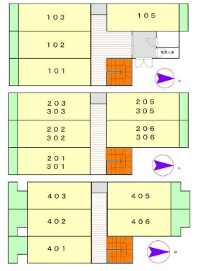 DOMAINE東脇台のその他|1K×19室
