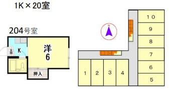 DOMAINE上賀茂・DOMAINE南大路のその他|DOMAINE上賀茂の参考間取りです