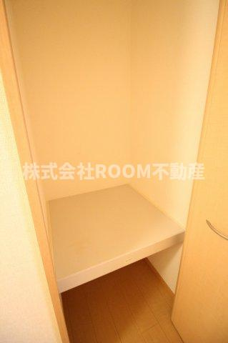 Ｄ’コート南横市の収納|大きなものも収納できそうです
