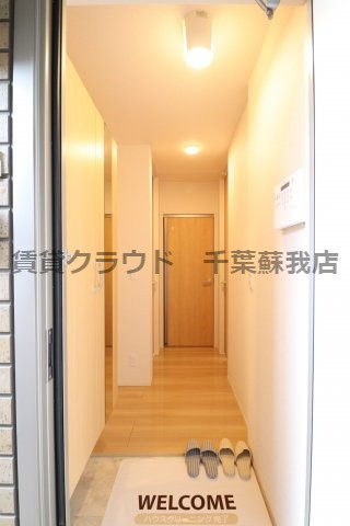 メゾンエミールドゥの玄関|ゆったりとした玄関です