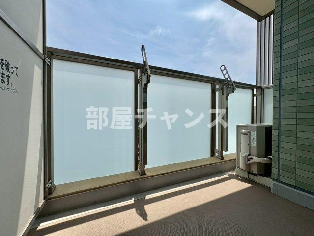 KマンションつるまいⅡのバルコニー