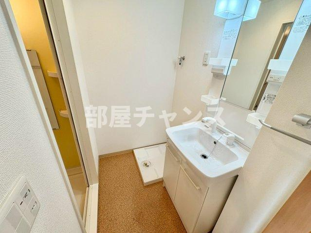 KマンションつるまいⅡの洗面所