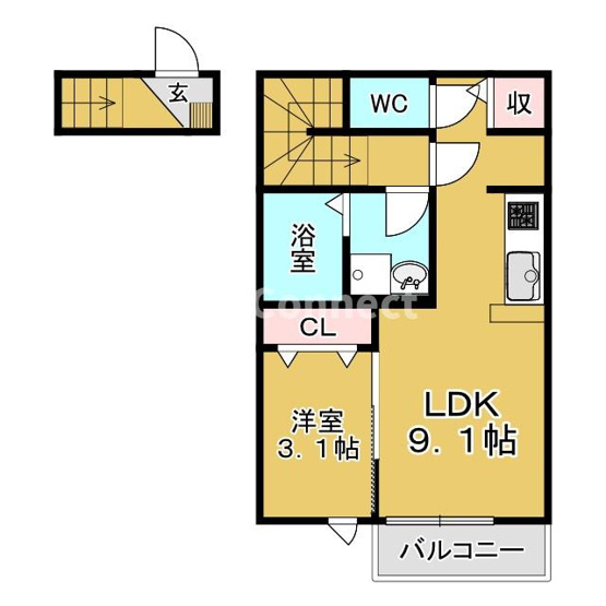 【間取り】 | ＦｏｌｕｎａⅠ