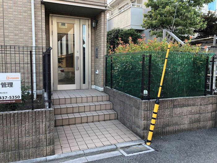 アビテコートのエントランス