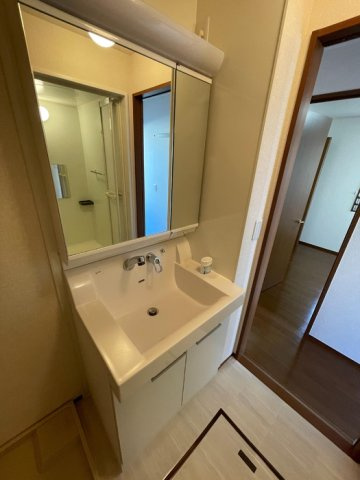 アビテコートの洗面所