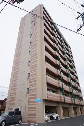 熊本市南区田井島２丁目の賃貸マンションの外観