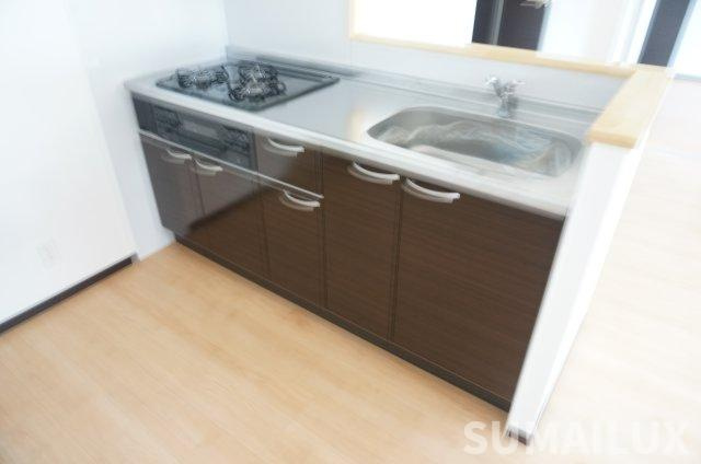 熊本市南区田井島２丁目の賃貸マンションのキッチン