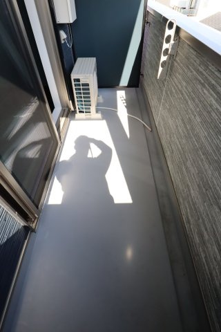 大阪市都島区内代町２丁目の賃貸マンションのバルコニー